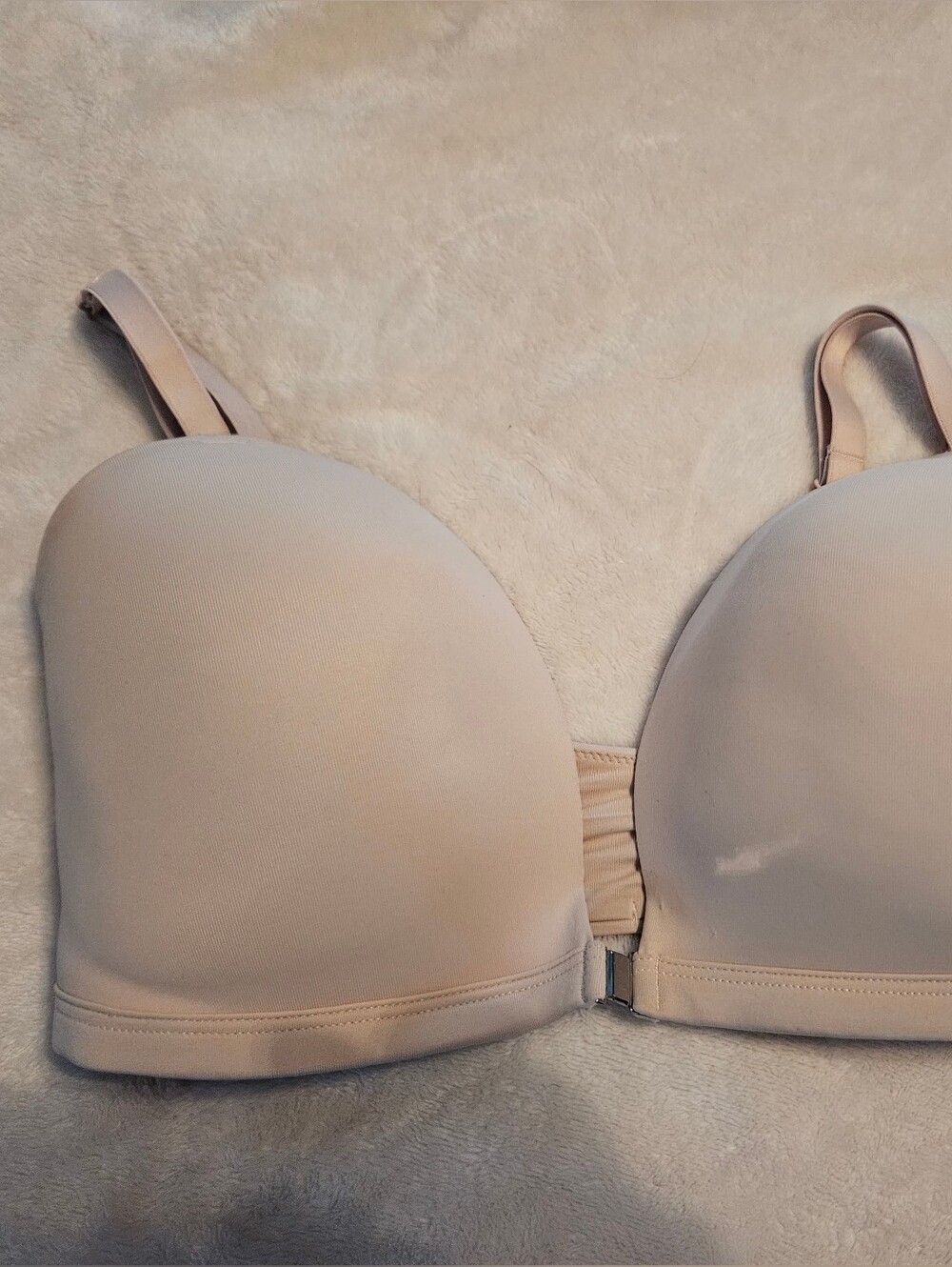 Victoria Secret Front-Closure Beige Bra